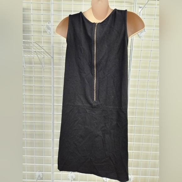 TALBOTS Women's Black Easy Travel Dress - Picture 3 of 5